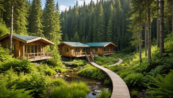 Les domaines arborés garantissent des vacances au vert