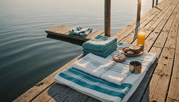 Les indispensables textiles pour un séjour les pieds dans l eau