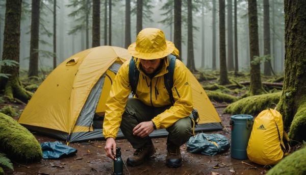 Quels vêtements imperméables emporter pour le camping ?