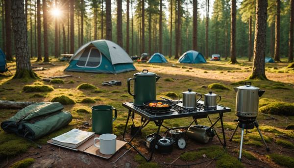 Quoi emmener au camping : éléments indispensables pour un séjour réussi