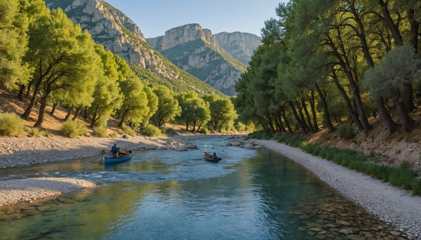 La pêche dans les rivières près des campings de Sisteron