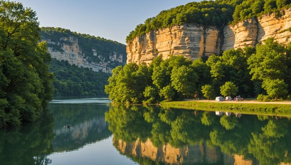 Pêcher en Camping en Dordogne, une Montée d'Adrénaline