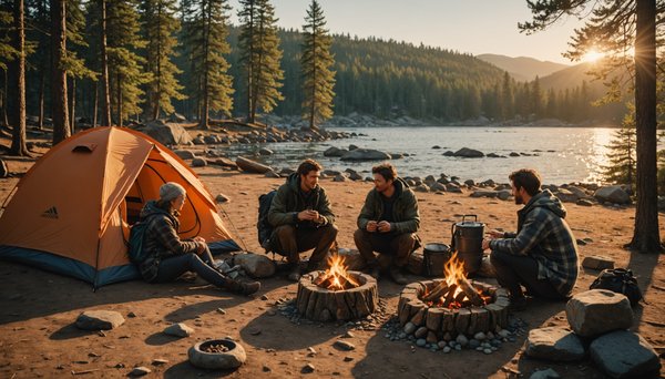 Camping au bord de la rivière - L'ultime aventure en plein air