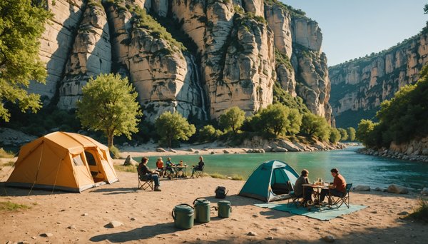 Quelles sont les activités à faire lors d'un séjour en camping au bord de la rivière de l'Ardèche ?
