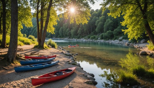 Quels sont les campings et les destinations du sud de la France qui vous permettent de faire du camping au bord d'une rivière ?