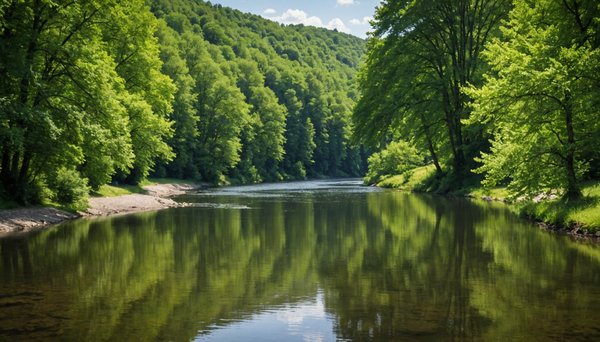 Vacances détente en bord de rivière en corrèze